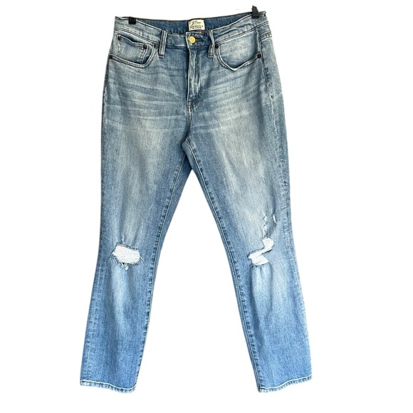 J. Crew Slim Broken-In Boyfriend Jeans - Size 27 - Picture 1 of 5
